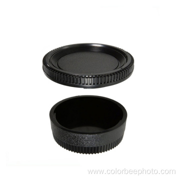 Camera Body Cover + Lens Rear Cover Cap